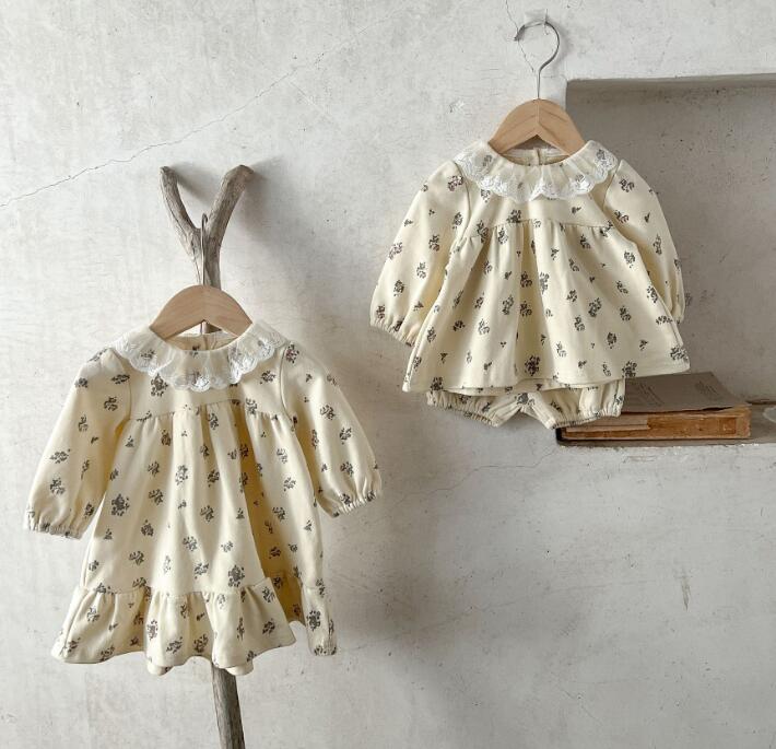 2023新入荷★子供服　ワンピース&トップス+ズボンセット★66-100★
