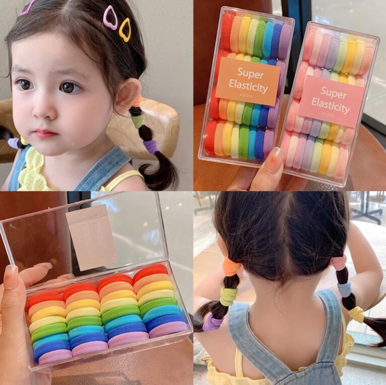 2023新作★子供向け★髪飾り★ヘアゴム★まとめ髪★ヘアアクセサリー★1点32枚入り
