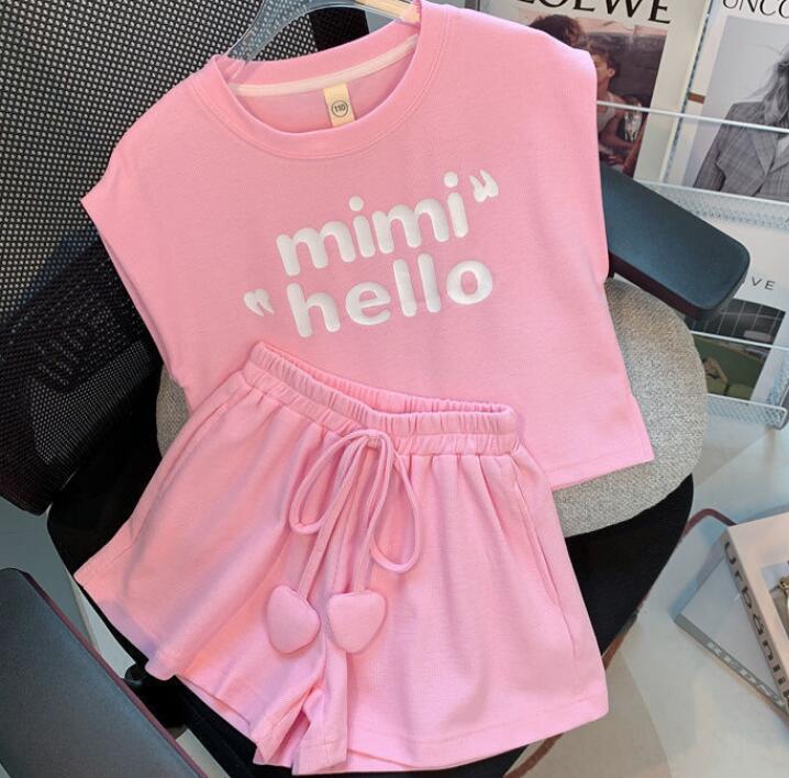 2023新品★子供服　トップス+ズボン　セットアップ★110-170cm★2色