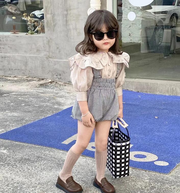 2023年★子供服　トップス&サロペット分けて販売★90-140cm★