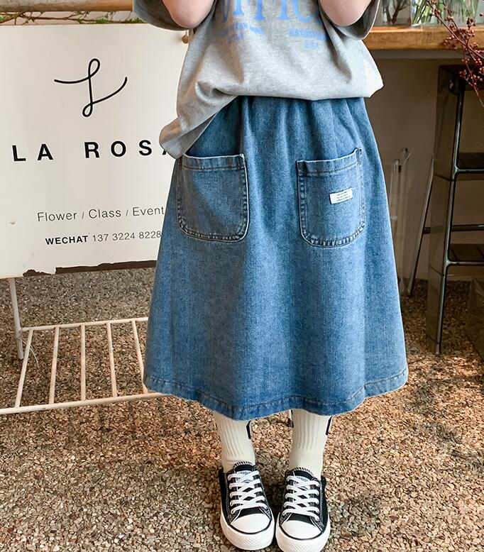 2023年新品★子供服　デニムスカート★80-150cm★