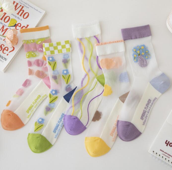 靴下★レデイース★ソックス★大人用★女性用★薄手★可愛い★多色