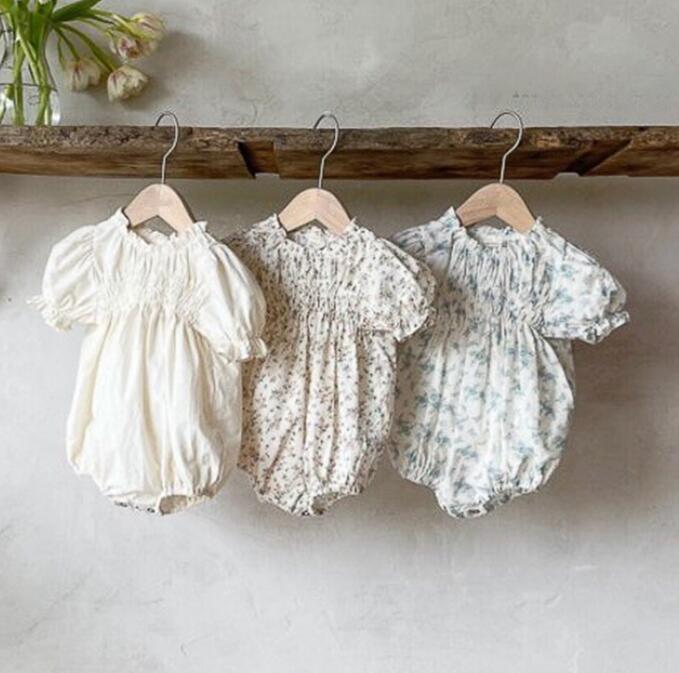 2023★春夏新作★韓国風ベビー服★ロンパース★2色66-90CM