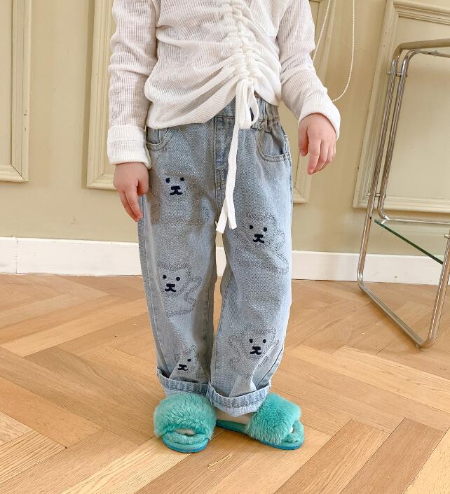 2023★春新作★韓国風子供服★ジーンズ★90-140CM