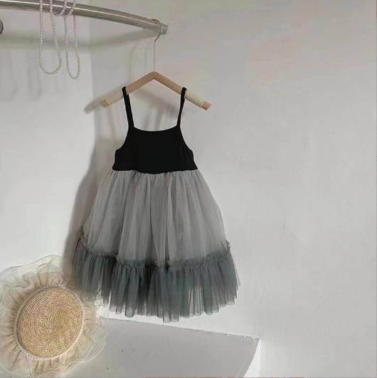 2023夏新品★子供服　吊りワンピース　90-140cm