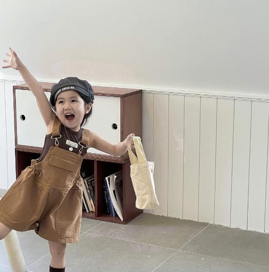 2023夏新品★子供服　サロペット　90-140cm