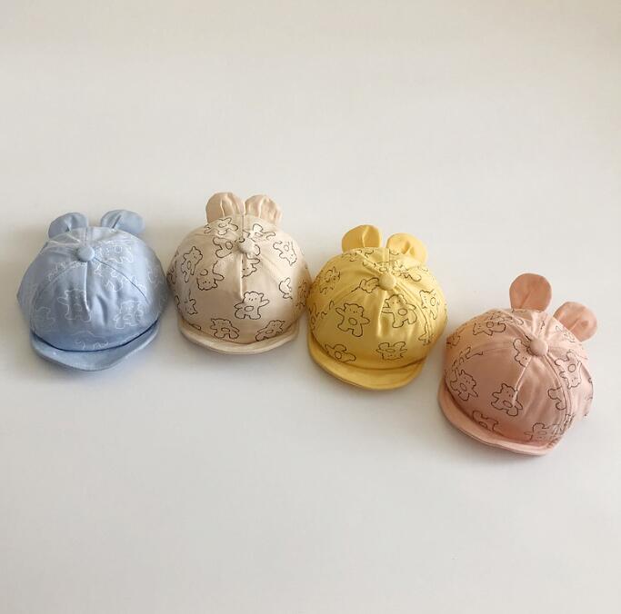 子供用★帽子★キャップ★野球帽★男女兼用★日焼け防止★ベビー★可愛い★4色