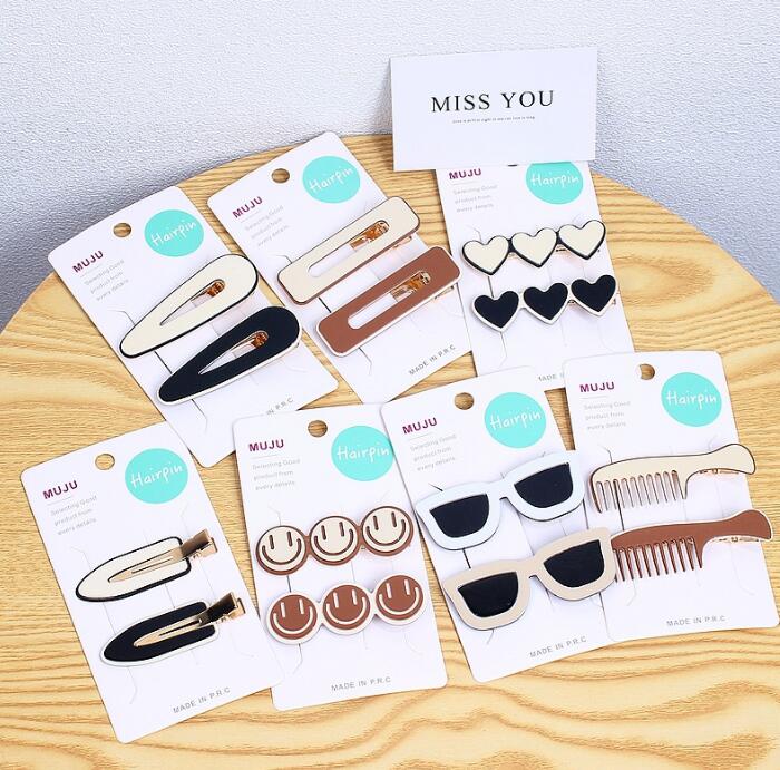 髪飾り★まとめ髪用★ヘアアクセサリー★ヘアピン★2枚入り★韓国風★多色