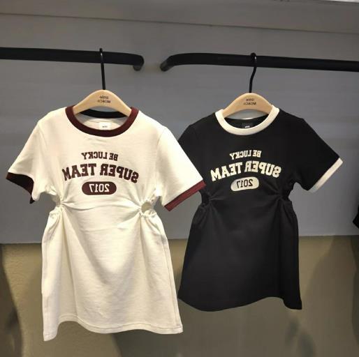 2023夏新品★子供服　ワンピース　90-140cm★2色