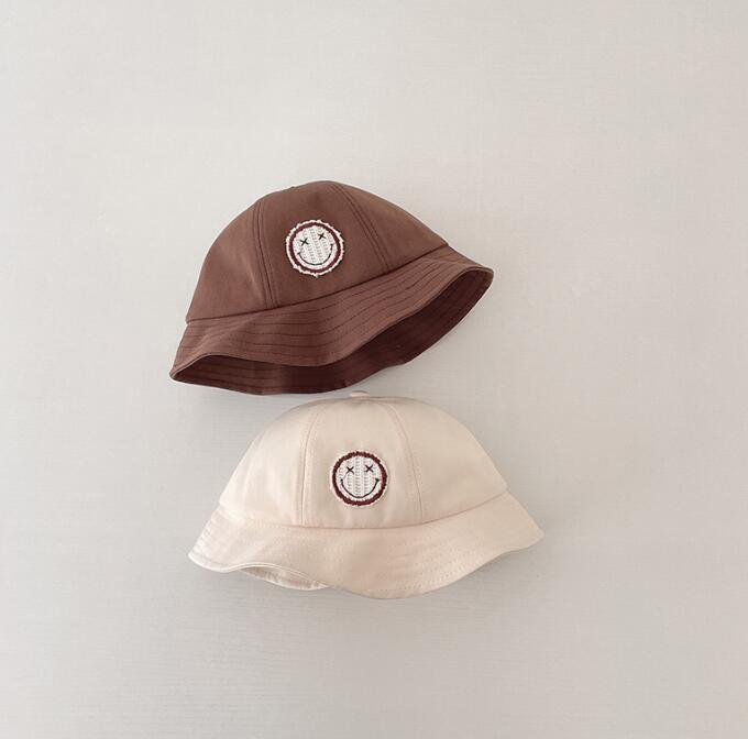 子供用★帽子★バケットハット★キッズ★男女兼用★日焼け防止★ベビー★笑顔★3色