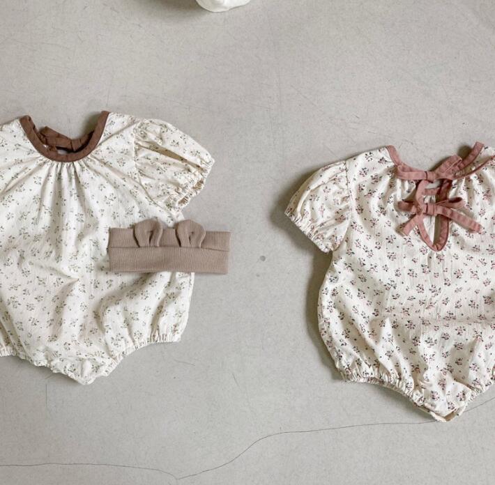 2023★春夏新作★韓国風ベビー服★ロンパース★2色66-90CM