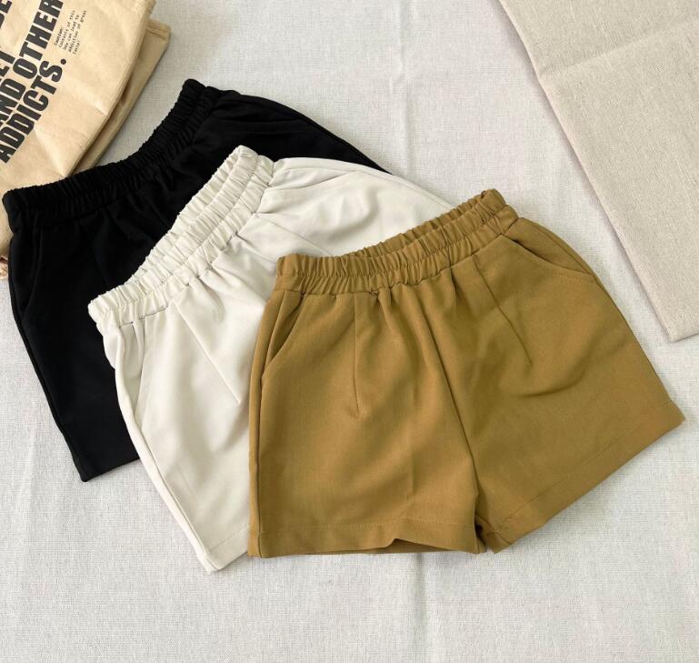 2023新品★子供服　ショートズボン　親子服★90-150cm/ML★3色