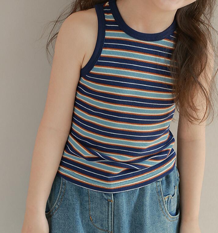 2023新品★子供服　ベスト　トップス★90-140cm★2色