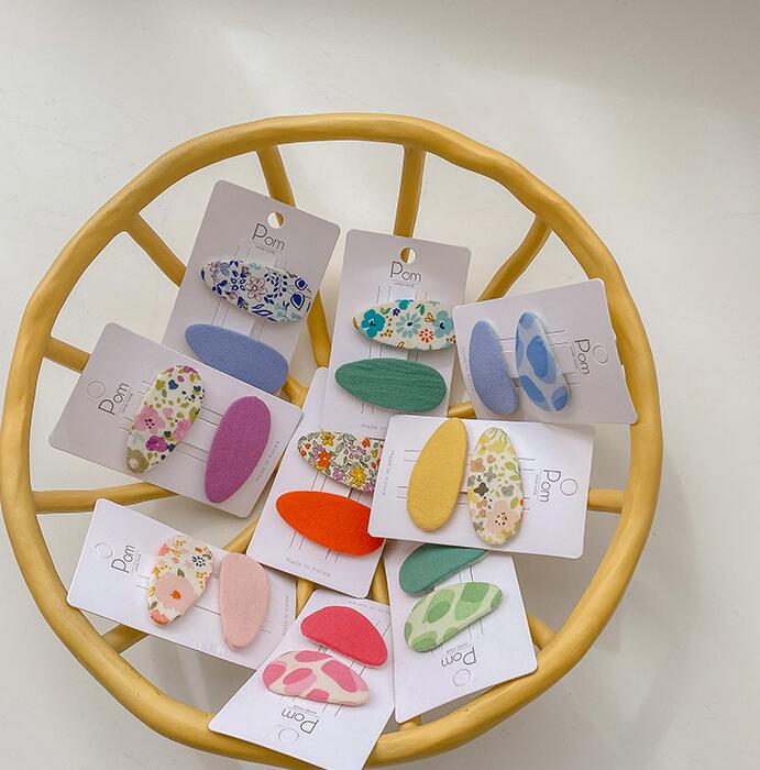 子供用★キッズ★髪飾り★まとめ髪用★ヘアアクセサリー★ヘアピン★2枚入り★多色