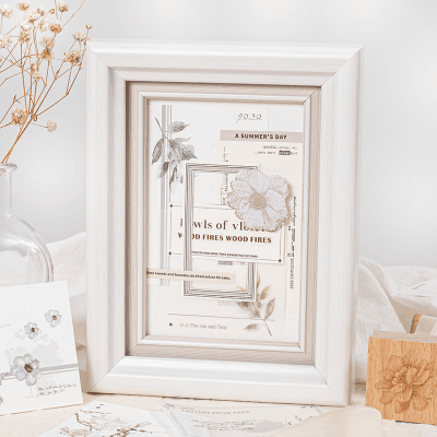 インテリア ペーパー 素材紙メモ紙 アンティーク 幾何学 ラベル 植物花葉 イラスト 24枚入