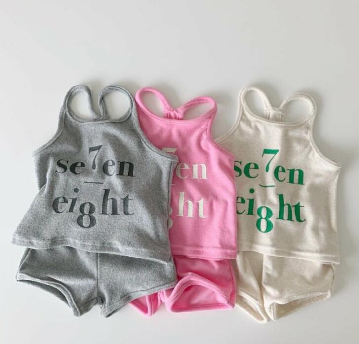 2023新品★子供服　トップス+ズボン　セット★80-130cm★3色