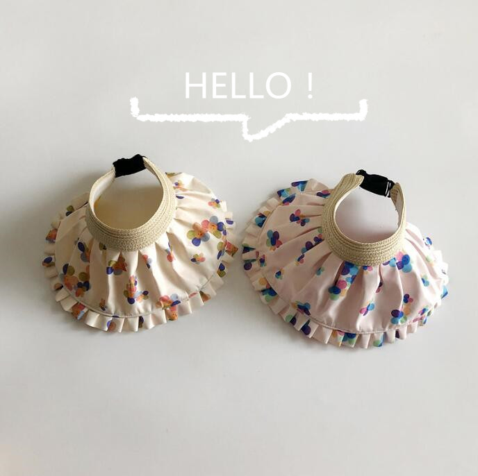 子供用★帽子★キャップ★キッズ女の子★日焼け防止★UVカット★可愛い★3色