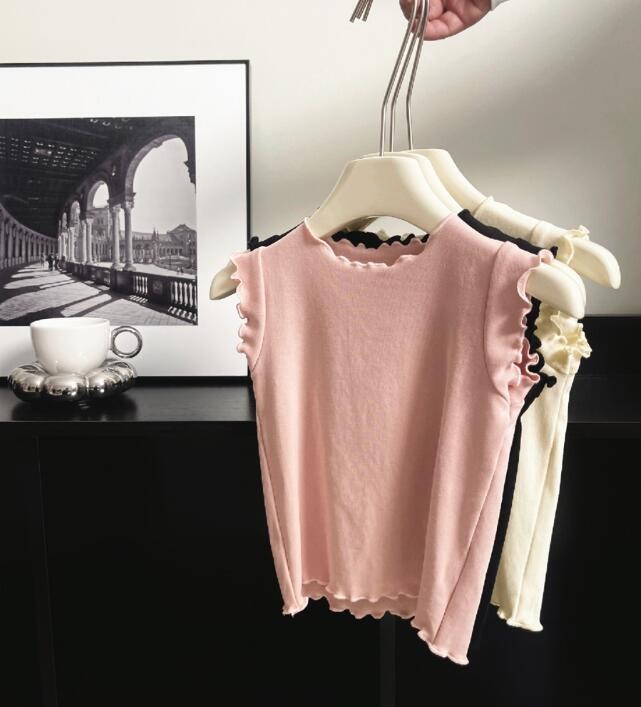 2023★春夏新作★韓国風子供服★Tシャツ★トップス★3色90-130CM