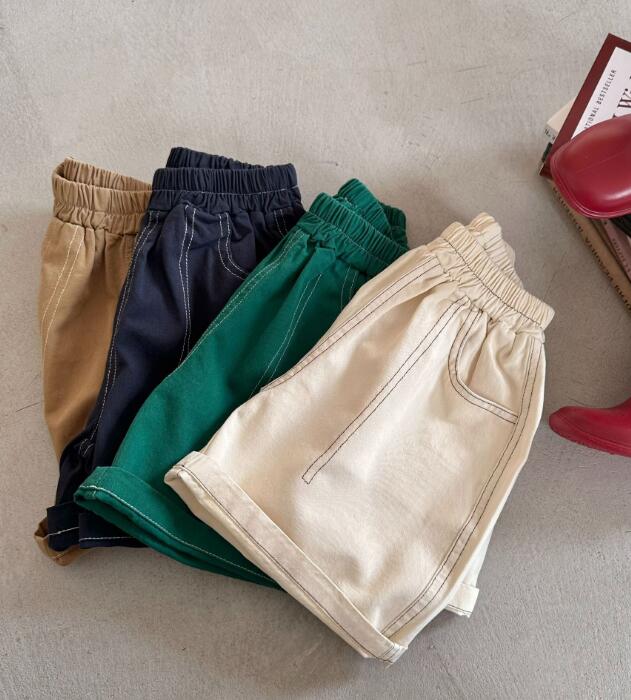 2023★春夏新作★韓国風子供服★ショートズボン★4色90-140CM