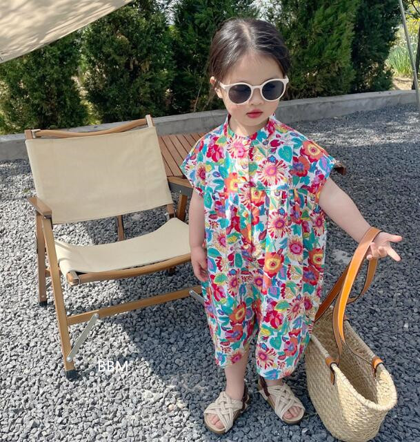 2023★春夏新作★韓国風子供服★連体服★サロペット★7-15