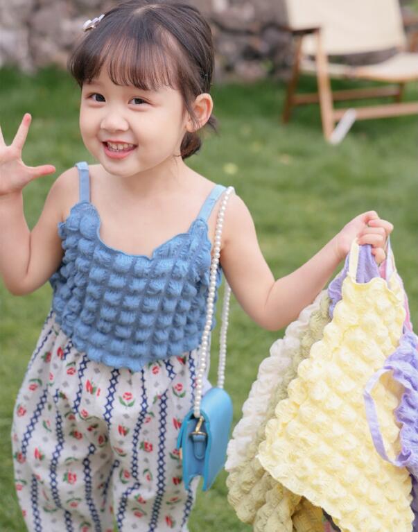 2023★春夏新作★韓国風子供服★キャミソール★6色80-140CM