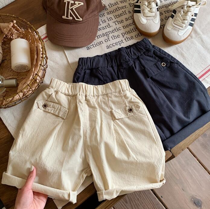 子供服★ボトムス★ショートパンツ★韓国風子供服★キッズ男の子★2色★80-130CM