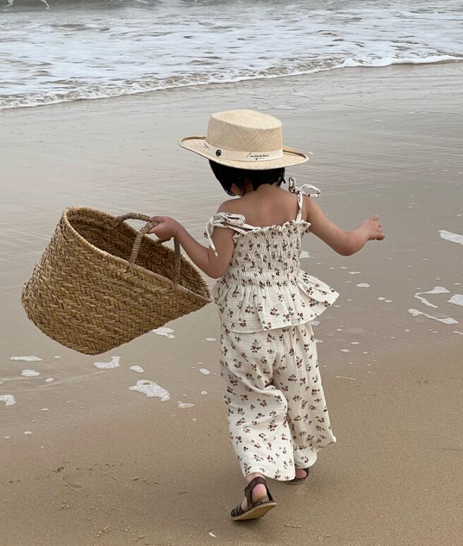 2023★春夏新作★韓国風子供服★トップス+ズボン2セット★90-150CM