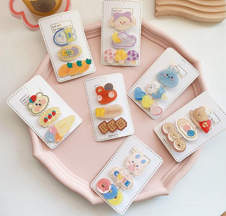 新型★韓国ファッション★髪飾り　ヘアビン★アクセサリー★7種