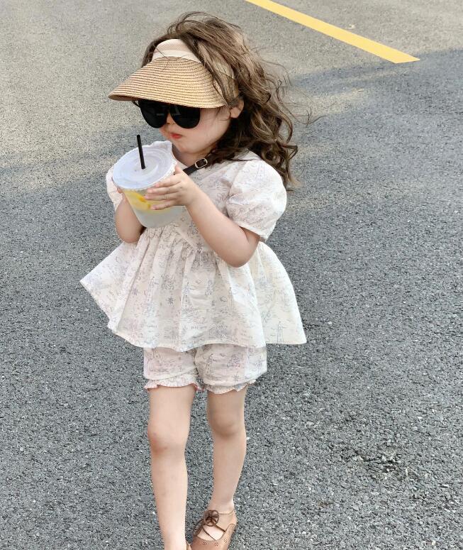 2023新品★子供服　トップス+ズボン　セットアップ★90-140cm★