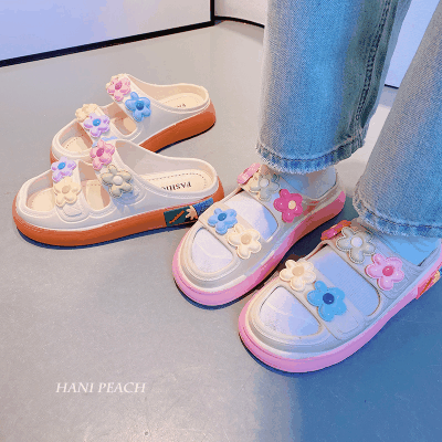 夏日 旅行 レディース 少女 スリッパ サンダル シャワーサンダル シューズ アウトドア ビーチ スター