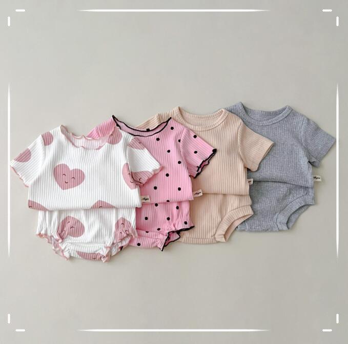 子供服★トップス+パンツ★セットアップ★韓国風子供服★ベビー★男女兼用★4色★66-100CM