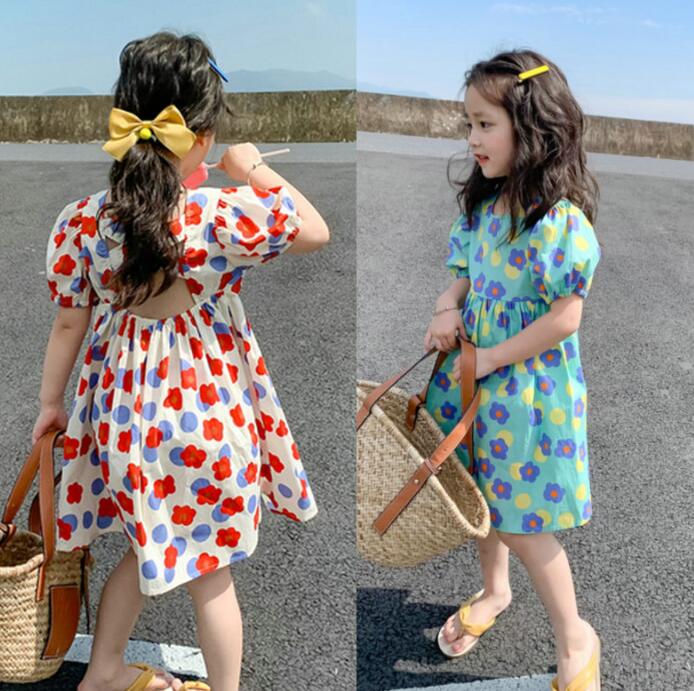 2023★春夏新作★韓国風子供服★ワンピース★2色7-15