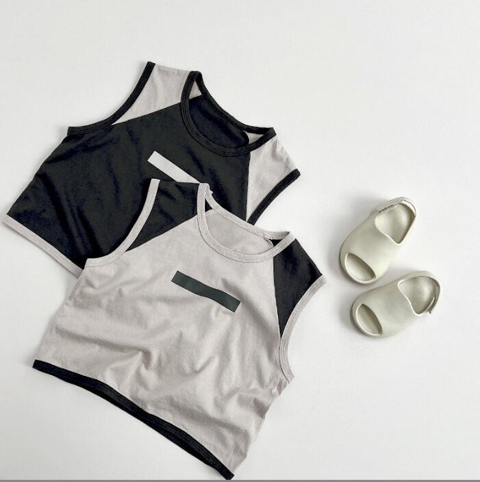 子供服★トップス★ベスト★韓国風子供服★キッズ★男女兼用★カジュアル★2色★80-130CM