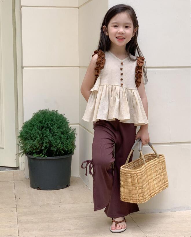 2023★春夏新作★韓国風子供服★トップス★ズボン★分けて販売★7-17