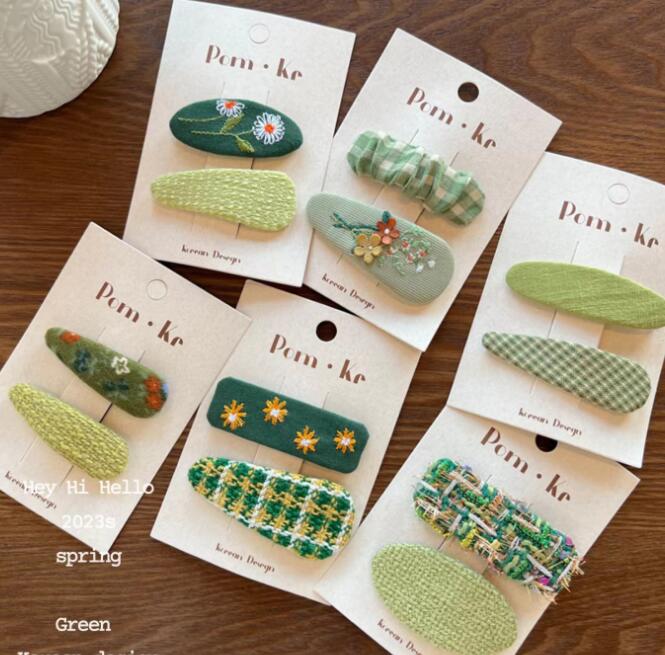 子供用★ヘアピン★髪飾り★まとめ髪用★ヘアアクセサリー★韓国風★2枚入り★多色