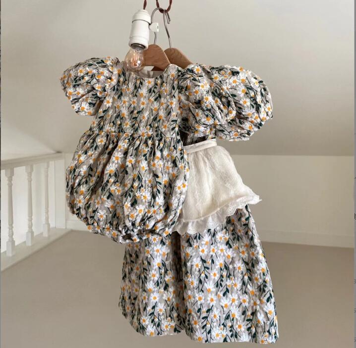 2023★春夏新作★韓国風子供服★ロンパース★エプロン★ワンピース