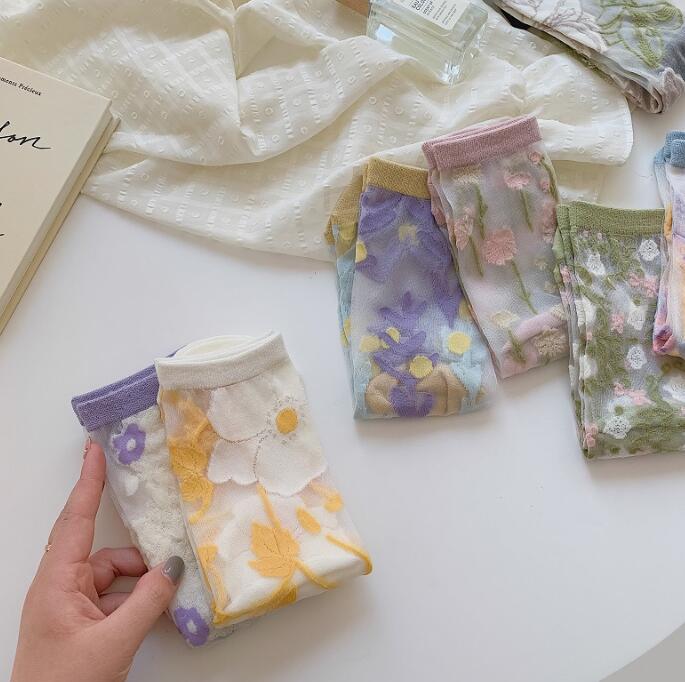 靴下★レデイース★ソックス★大人用★女性用靴下★可愛い★薄手★多色