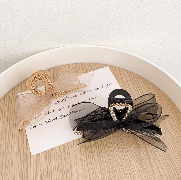 2023★髪飾り★韓国ヘアアクセサリー★バンスクリップ★2色