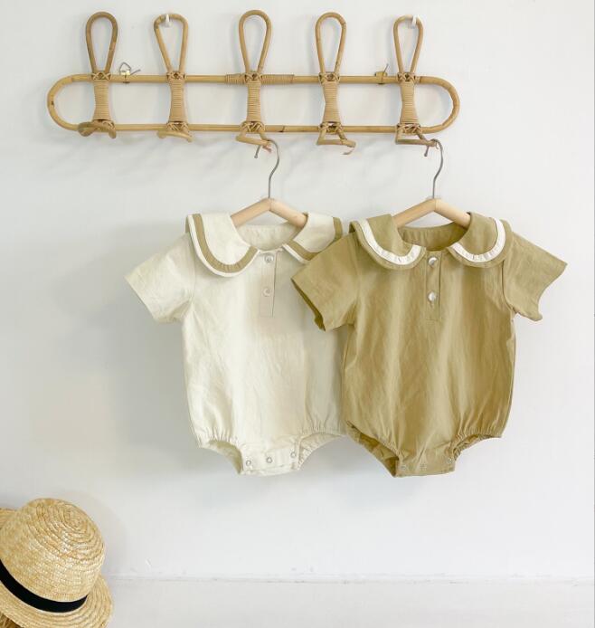 2023★春夏新作★韓国風ベビー服★ロンパース★2色66-90CM