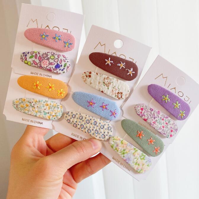 髪飾り★まとめ髪用★ヘアアクセサリー★子供用★キッズ女の子★ヘアピン★2枚入り★多色