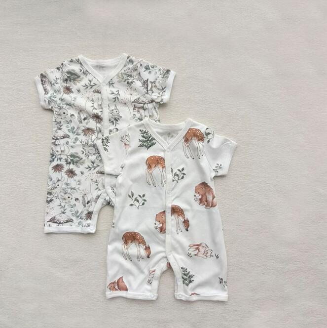 子供服★ロンパース★連体服★韓国風子供服★ベビー★男女兼用★可愛い★2色★66-90CM