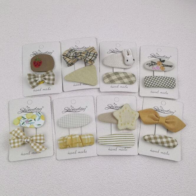 髪飾り★まとめ髪用★ヘアアクセサリー★子供用★キッズ女の子★ヘアピン★2枚入り★多色