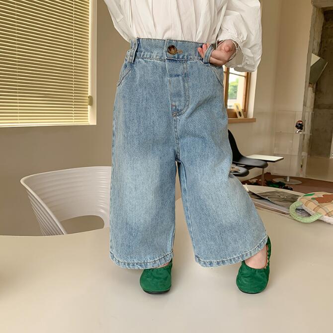 子供服★ボトムス★ズボン★ジーンズ★韓国風子供服★キッズ女の子★デニム★80-140CM