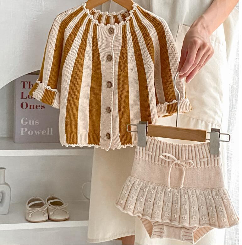 2023秋新作★ベビー服　カーディガン&ズボン分けて★66-100★