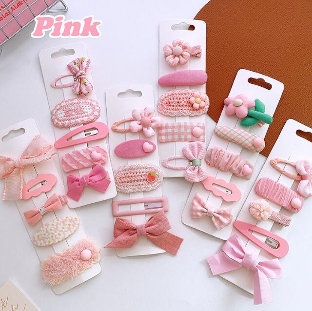 髪飾り★まとめ髪用★ヘアアクセサリー★子供用★キッズ女の子★ヘアピン★5枚入り★多色