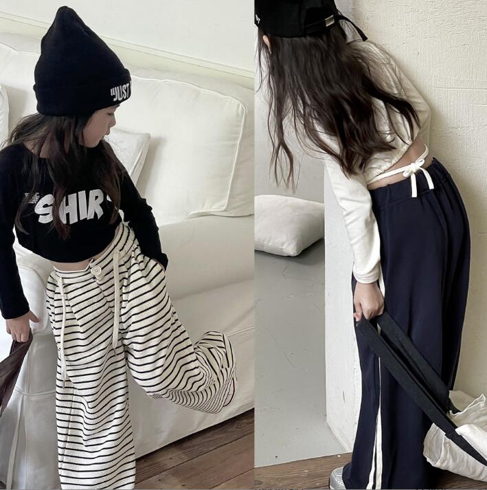 2023★春秋新作★韓国風子供服★Tシャツ★2色90-140CM