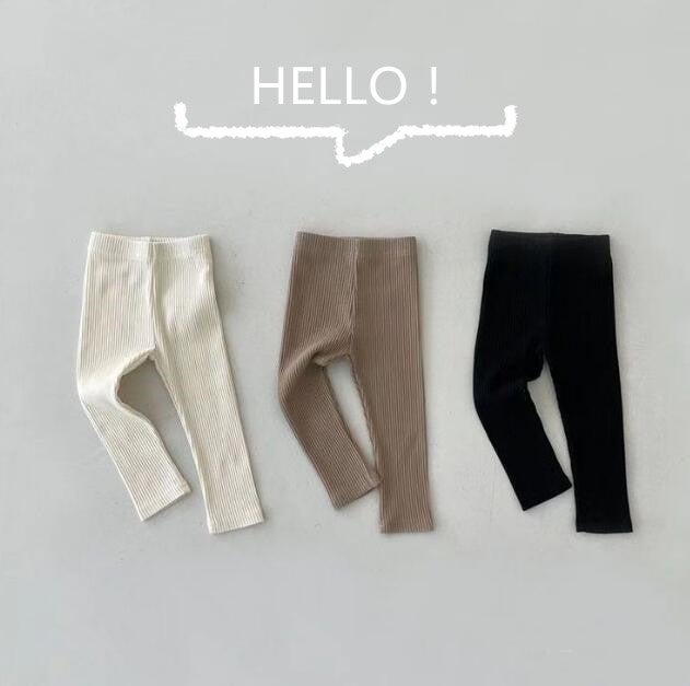 秋★子供服★ズボン★ボトムス★レギンス★韓国風子供服★ベビー★男女兼用★3色★66-90CM