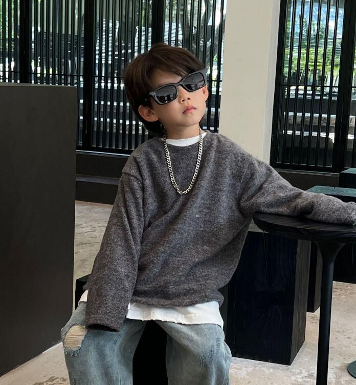 2023秋新作★子供服　トップス★90-140cm★2色