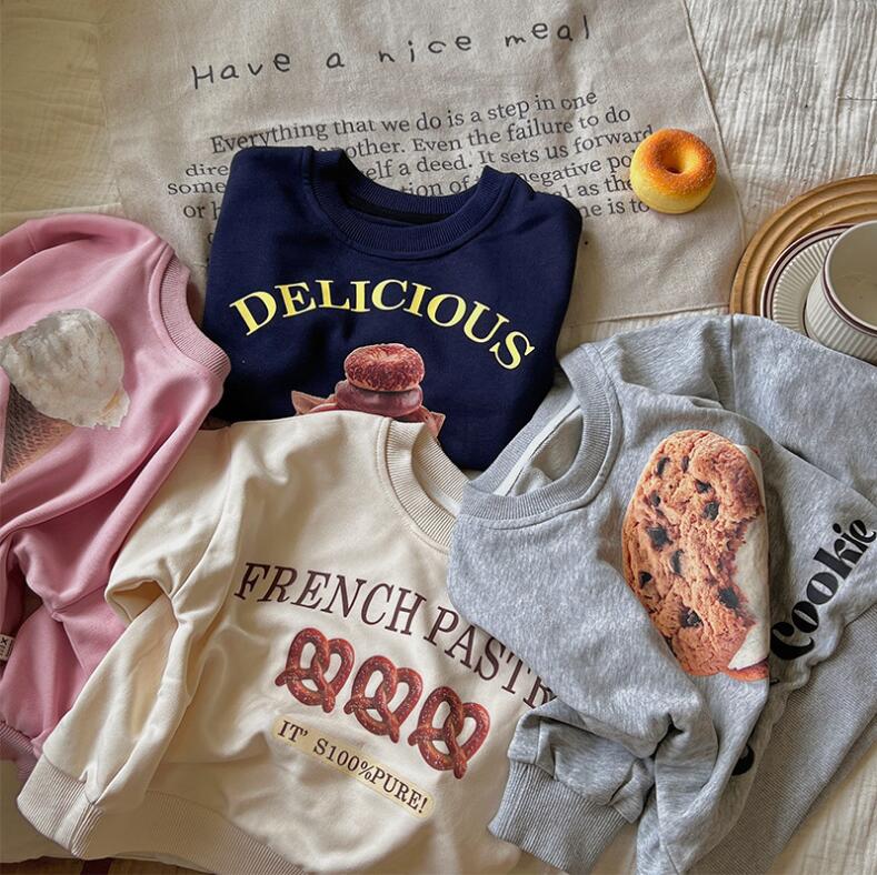 2023★春秋新作★韓国風子供服★スウェット★4色90-140CM