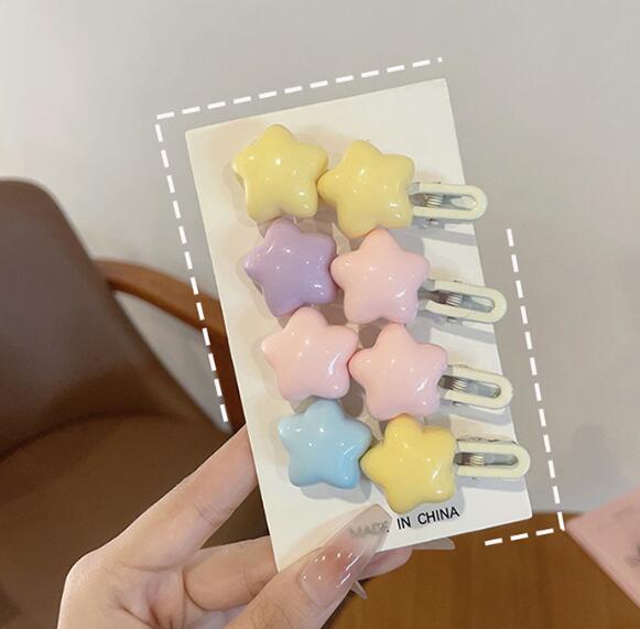 新作★ヘアピン★可愛い*星造型*髪飾り★まとめ髪用★ヘアアクセサリー★女の子